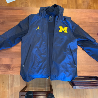 超レアJordan brand】Nike ミシガン大学コーチジャケット