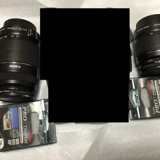 キヤノン CANON EOS 7Dの付属品(本体なし)純正ダブルレンズの画像