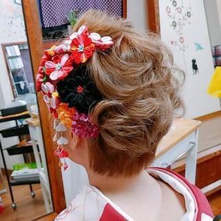 つまみ細工　ワークショップの画像