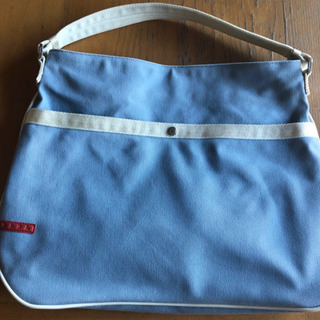 プラダ トートバッグ 水色