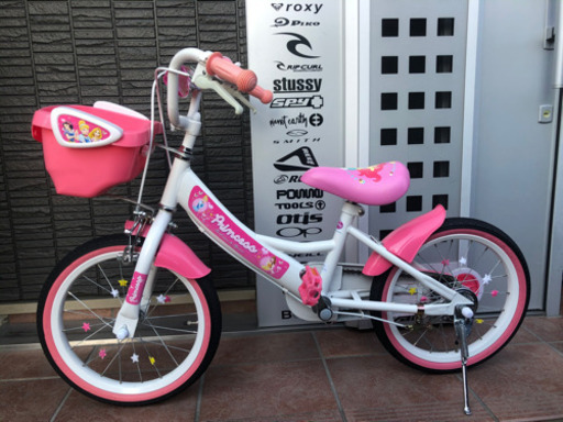 子供用 自転車 ディズニープリンセス 16インチ