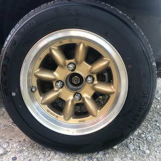 🌟総額60万円‼️🌟車検2年付⭕️🌟ハマー仕様‼️🌟リフトアップ済み‼🌟ネイキッド ターボ⭕綺麗なグリーン️🌟4AT️の画像