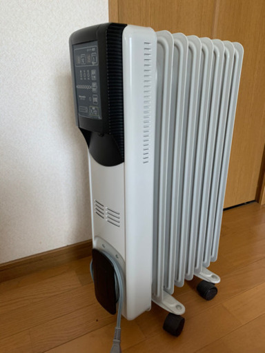 オイルヒーター　使用回数数回