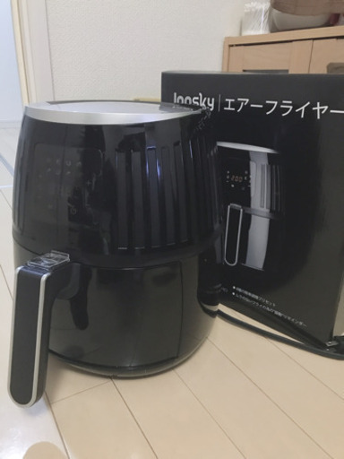 ノンフライヤー 3.5L 電気フライヤー 揚げ物 油無し LEDディスプレイ 高速空気対流技術 過熱保護