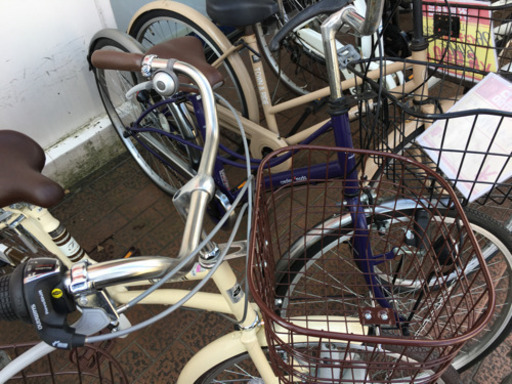 極美品 Asahi購入 Fiona 24インチ自転車 6段変速ギア