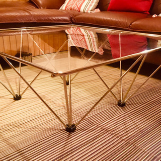 ガラスセンターテーブル