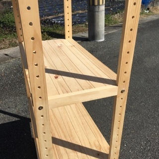 💕無料でどうぞ😍木製棚の画像