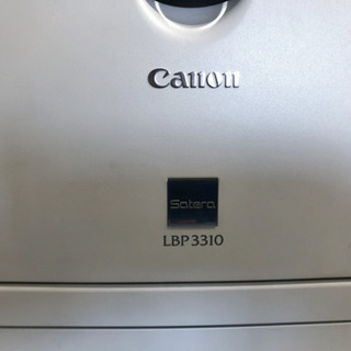 Canon LBP-3310 A4 モノクロレーザープリンタ　訳ありの画像