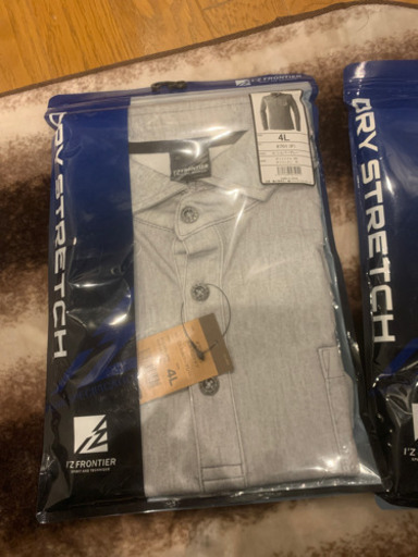 アイズフロンティア 作業服 4L2着