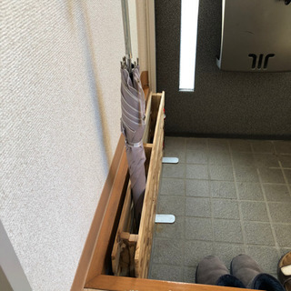 傘立て　木の傘立て　おしゃれ　スノコの画像