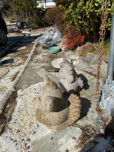 御影石の怪獣