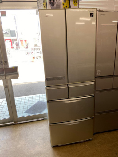 ★プラズマクラスター搭載★465L大容量　6ドア冷蔵庫　中古　リサイクルショップ宮崎屋20.2.11