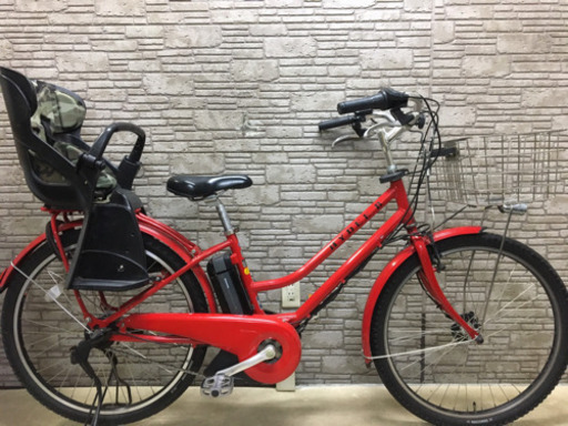 新生活応援SALE 東京23区配達無料　新基準  BS ブリジストン HYDEE-B  6.6Ah リチウム 電動自転車 中古　☆26インチ★
