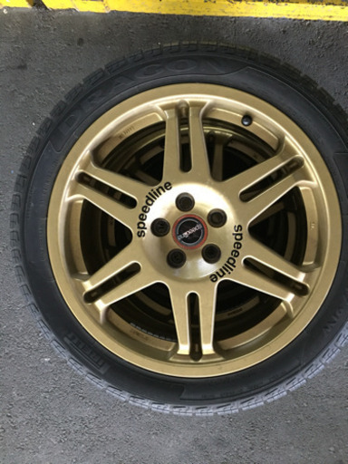 スピードライン17インチ  7Jオフセット +48PCD 100