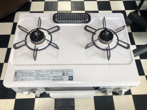 【リサイクルサービス八光　田上店　安心の3か月保証　配達・設置OK】Paloma(パロマ) ガステーブル IC-N36HS-R 2口 