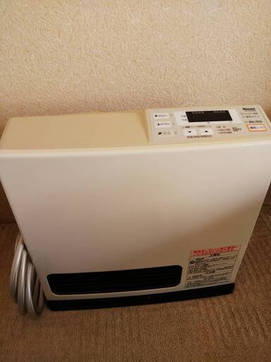 Rinnai リンナイ ガスファンヒーター(美品) 都市ガス ②