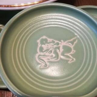 お相撲皿セットの画像