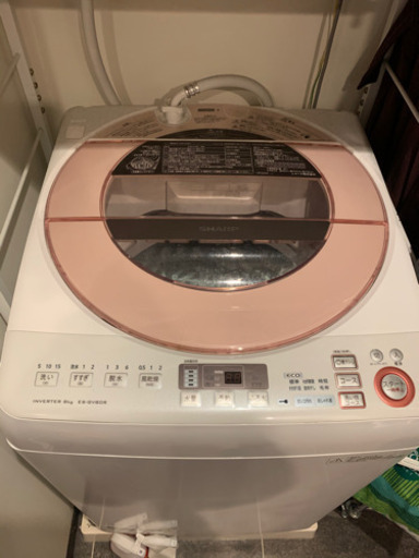 SHARP製　8kg 洗濯機　(ES-GV8OR)