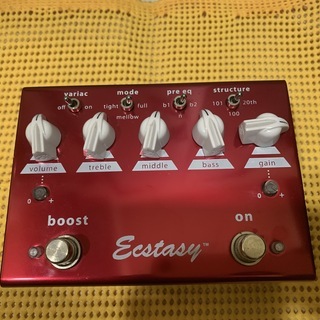 bogner ecstasy red ギターエフェクターの画像