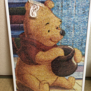 パズルピースひとつひとつがプーさんの絵！の画像