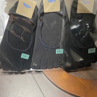【新品】タビオ 五本指 ソックス メンズ 3足