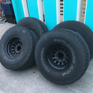 ランクル40. 70系6穴　タイヤ・ホイールセット ランクル 40 60 70 15inch 6穴 4駆 4WD