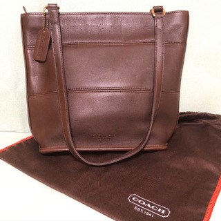 【決まりました】COACH トートバック　袋付　美品　used品