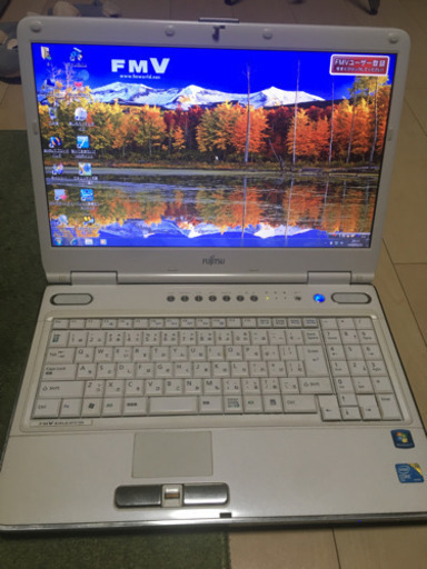 ノートパソコン　core(TM)2 DUO CPU Windows7  32ビット　富士通