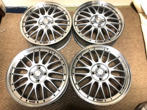 LILITH M-ZERO1 ケイブレイク 17インチ6J+45 メッシュ 中古