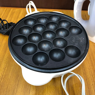 ドライヤー、たこ焼き器、アイロン　3点まとめての画像