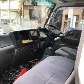 エルフ 2トン積載 4ナンバー H19 インタークーラーターボ 5MT 車検付き ミラー電格 クラッチ交換済 の画像