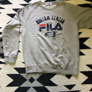 フィラ グレー ビッグ トレーナー