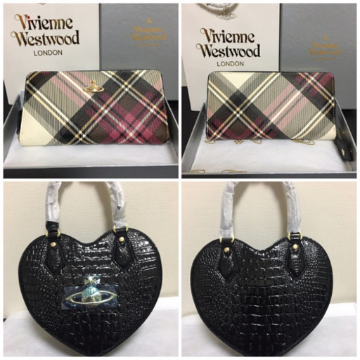 【新品•正規品】ヴィヴィアンウエストウッド バッグ&長財布財布セット　2