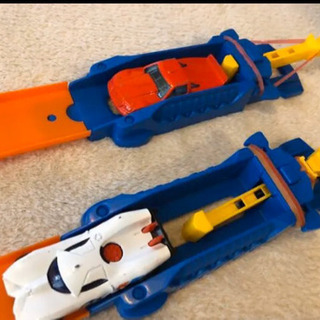Hot Wheels ホットウィールレール(ループ)2種セット★車10台付の画像