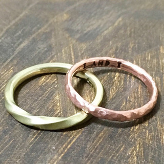 手作りしてみませんか？　彫金アクセサリー教室　製作　ワークショップ