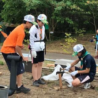 野外活動・ボーイスカウト(小学新1年～6年生)募集・愛媛県護國神...