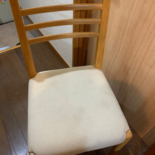ダイニングテーブル　椅子2脚ベンチシート1の画像