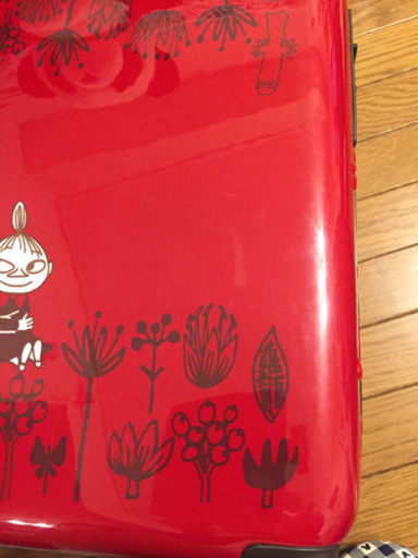 ムーミンキャリーケース新品最新キャスターストッパー付き