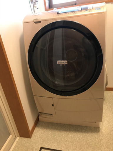 ドラム式洗濯乾燥機　日立ビッグドラムスリム