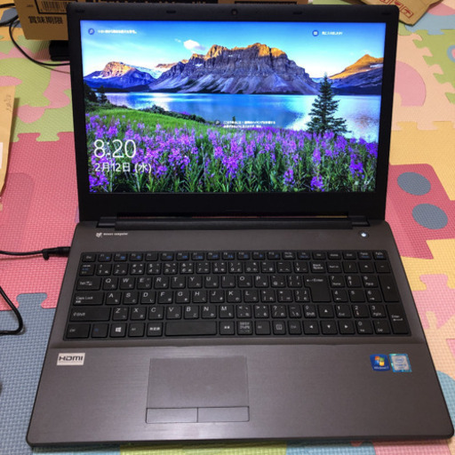 パソコン mouse i3-6100u 8GB 500GB Office2016