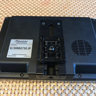 パイオニア carrozzeriaワイドモニター TVM-W7000モニターの画像