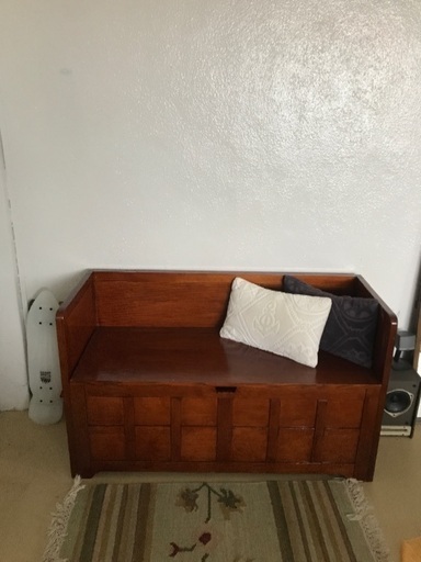 アメリカ製　キャストベンチ