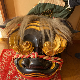 引渡し者が決定しました　　　獅子頭の画像