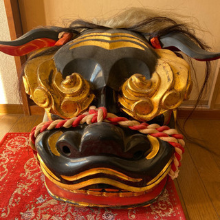 引渡し者が決定しました　　　獅子頭の画像