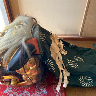 引渡し者が決定しました　　　獅子頭