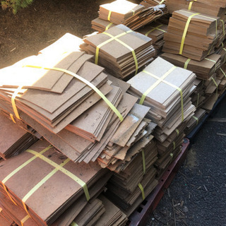 ハードボード　端材　薪ストーブの燃料にいかがでしょうかの画像