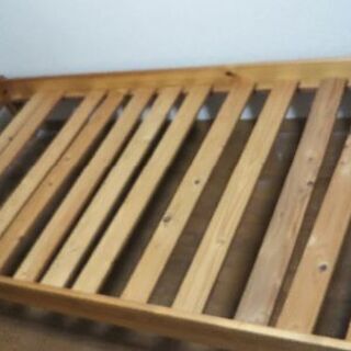 すのこベッドフレーム シングルの画像