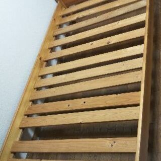 すのこベッドフレーム シングルの画像
