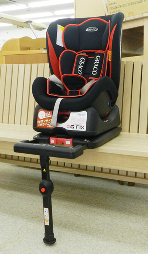 グレコ ジュニアプラスDX チャイルドシート G-FIX GRACO ブラック ☆ PayPay(ペイペイ)決済可能 ☆ 札幌市 北区 屯田