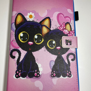 kindle HD10(第7世代)に数回使った可愛い猫の絵柄のカ...